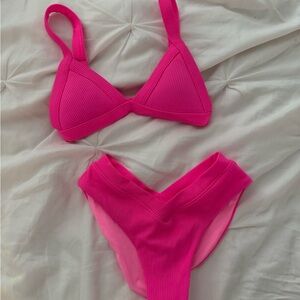 STUNNING someone Pink Bikini Set